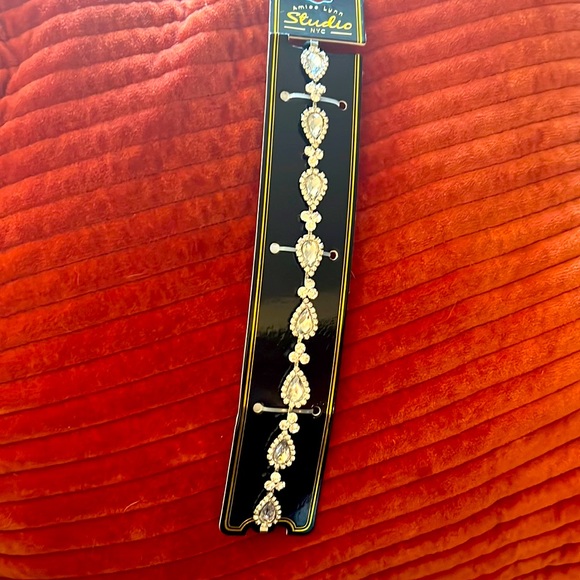 NWT Aimee Lynn Studio NYC crystal headband - Picture 1 of 3